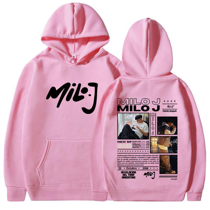Rapper Milo J 111 Album Merch Hoodies Mannen Vrouwen