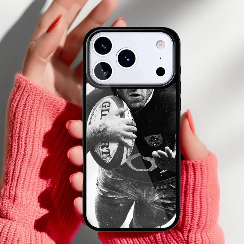 Keep Calm and Play Rugby Phone Case for iPhone 17 16 15 14 13 Pro Max Back Cover for 12 11 Pro Coque