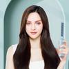 Lightweight Rechargeable Hair Straightener Brush Anti Scald Comb with Quick Heat Up Adjustable Temperature for Travel