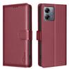 BINFEN COLOR BF32 For Motorola Moto G14 4G/G54 5G Phone Case Litchi Texture Leather RFID Blocking Cover