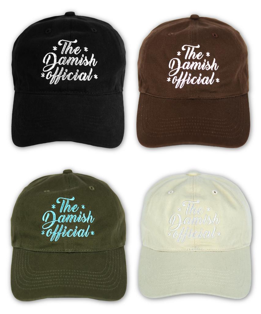 Damiswi Official Script Ball Cap_Light Beige