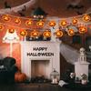 Halloween Decoration String Lights Battery Powered with Ghost Witch Cat Pumpkin Spider Web Skeleton Mummy Pirate Ghost Shape