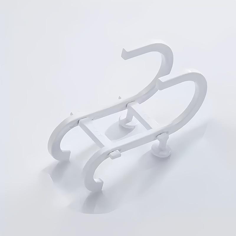 Ganci da Bagno Multifunzione - Porta Asciugamani, Spugna Doccia e Rasoio da Parete con Clip Sicure per Porte in Vetro - Ideale per Organizzare