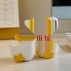 Festive Double Happiness Duck Couple Tabletop Ornament for Weddings and Engagements