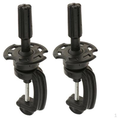 2 Pieces Making Head Stand Holder for Cosmetology Manikin