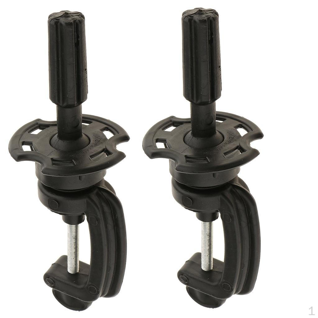 2 Pieces Making Head Stand Holder for Cosmetology Manikin
