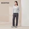 EICHITOO Women's High-Waisted Wide-Leg Casual Pants