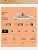 Youdiao Wool Autumn/Winter Plush Non-Slip Slippers for Men & Women - Warm Indoor Shoes for Middle-Aged & Elderly.