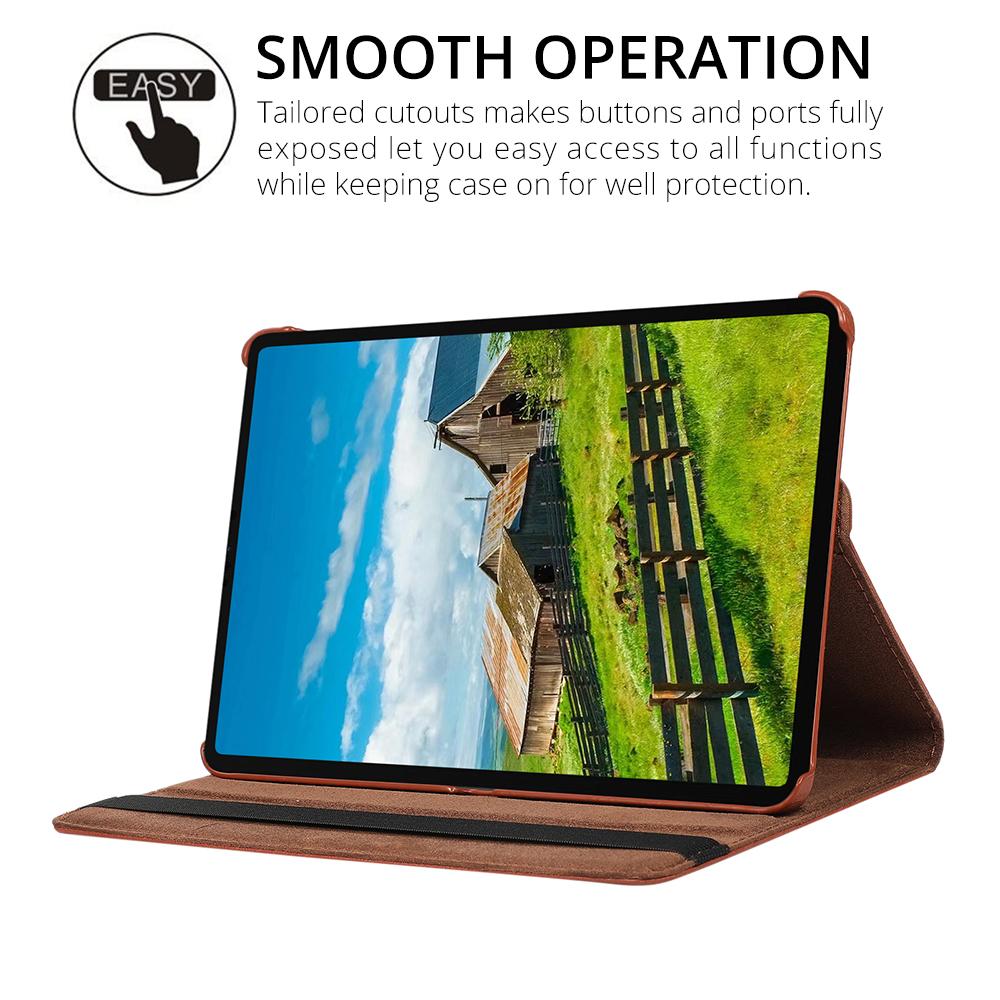 360 graders roterende etui for Xiaomi RedMi Pad 10,6"2022 stativholderdeksel Mi pad 5 11 Pro 11 PU-beskyttende nettbrett
