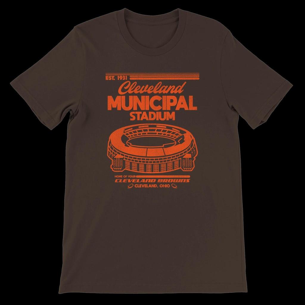 Cleveland Municipal Stadium T-Shirt – Vintage Ohio Football Shirt | Retro Sports Tee