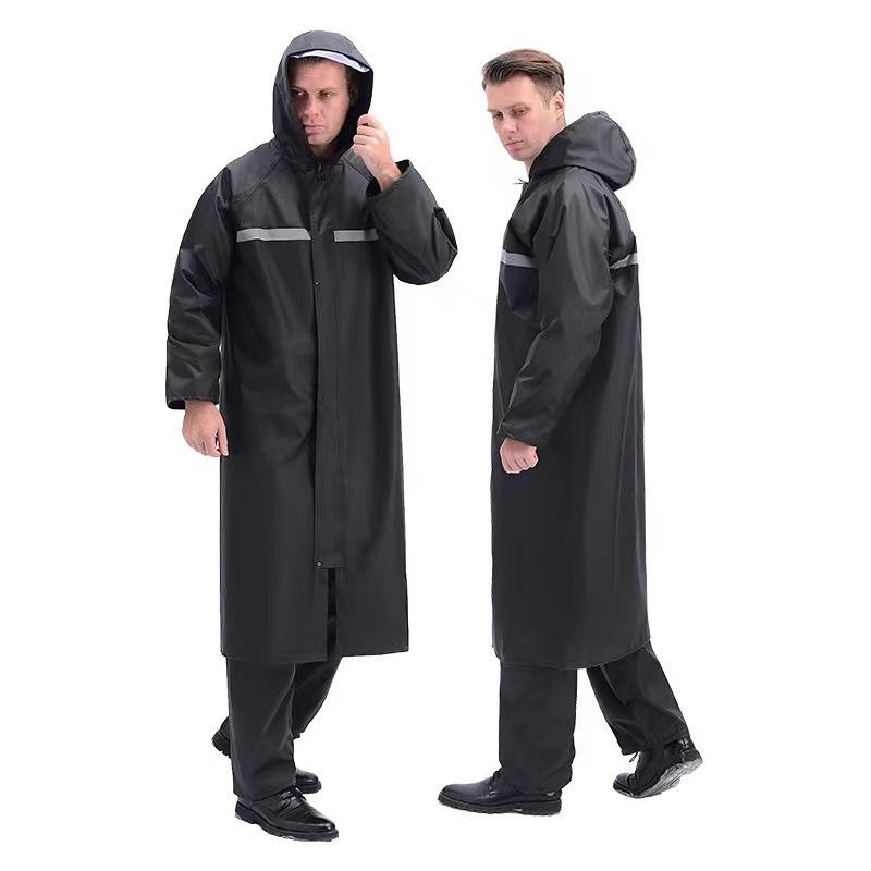 Men's Full-Body Heavy-Duty Waterproof Jumpsuit with Extended Coverage for Outdoor Use