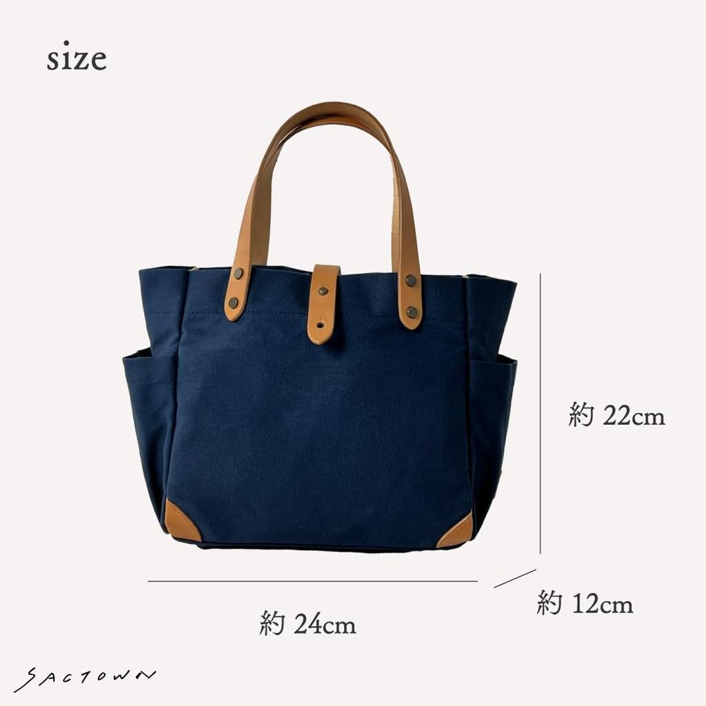 Hanpu Kobo Tote Bag for Men and Mini Tote Made In Japan with Beige (Small) Women, Bag, Paraffin-Coated Canvas, Multi-Purpose, 3J09,