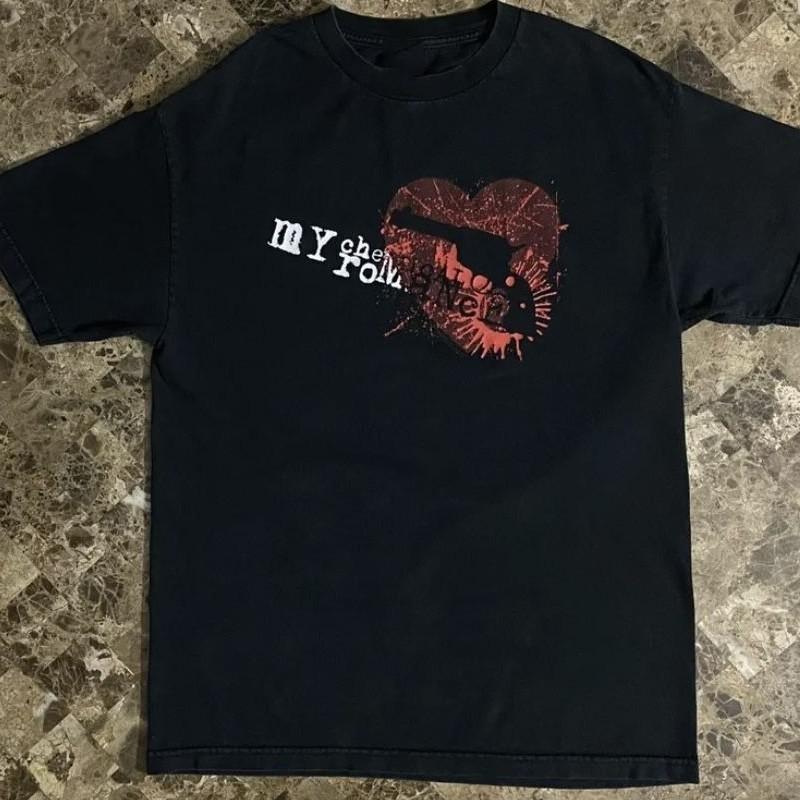 

Retro My Chemical Romance #034;Fire at Will#034; Unisex Short Sleeve Shirt S5XL Unisex T-Shirt M