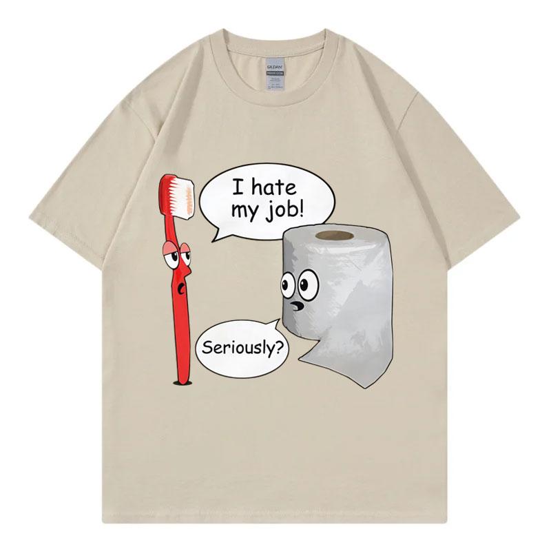 Limited Funny Meme Graphic T Shirts High Street Fashion Trend Short Sleeve Tshirt Men Women Casual Oversized Cotton Tshirts