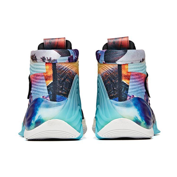 Anta KT6 Zapatillas Deportivas para Hombre Los Ángeles Multicolor Azul Blanco 112111101-7