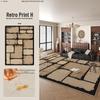 2025 Vintage French Living Room Carpet - Dirt-Resistant, Easy Care, Wash-Free, Light Luxury, High-End Floor Mat.