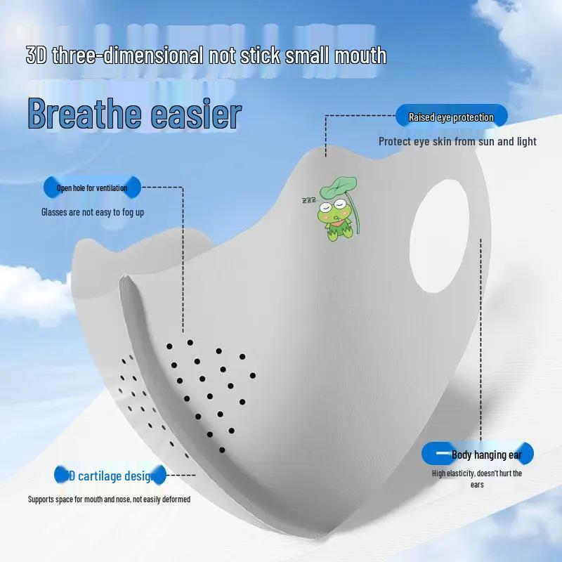 Ücretsiz kargo: Çocuk Yazlık UV Korumalı Maskeler (2025 Tasarımı) 3-12 Yaş İçin