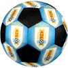 SIZE 5 Uruguayan Football Association Soccer Ball Colorful All Ages Machine Stitched PVC Competition Ready Durable High-Bounce
