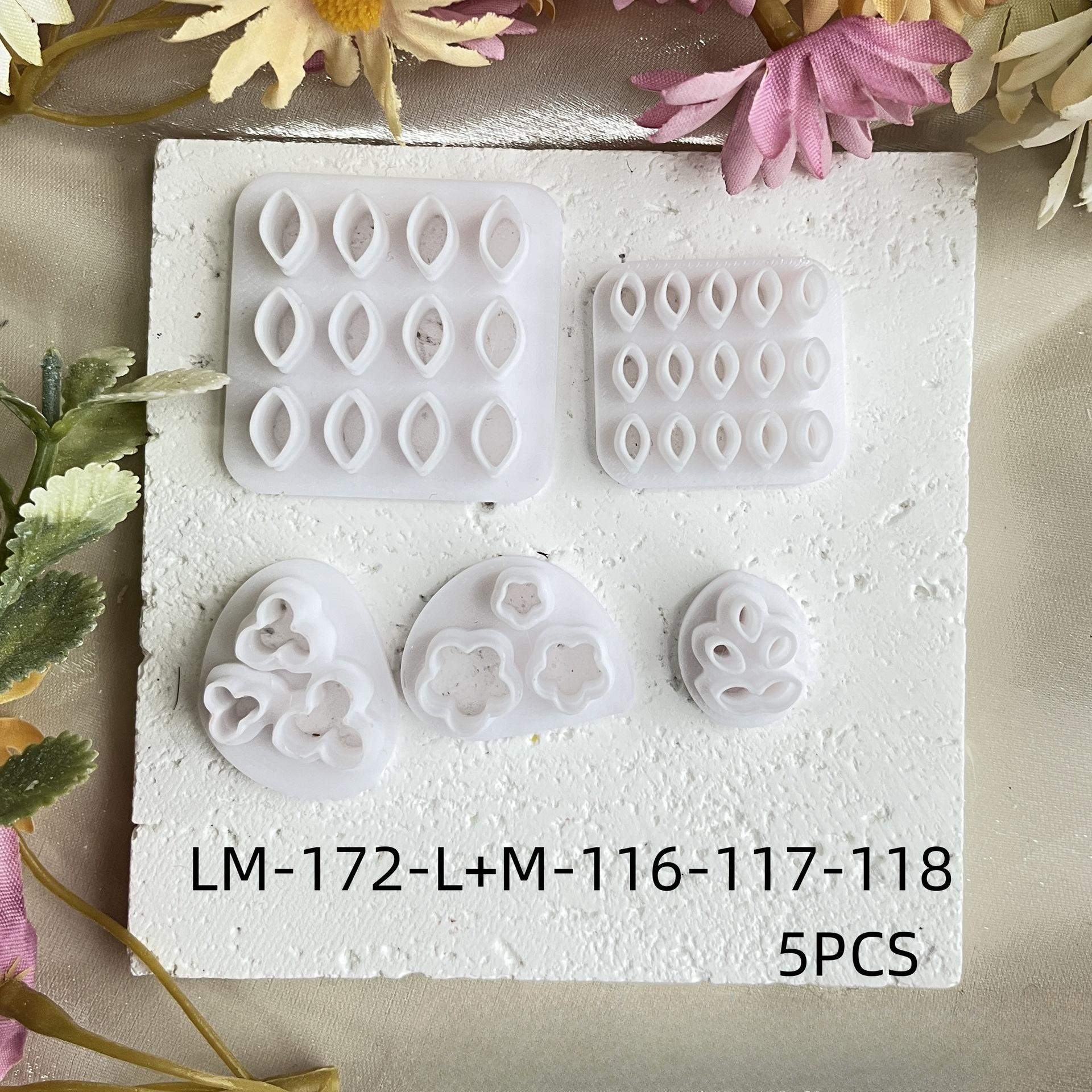 

Форма для лепки из мягкой глины Цветок Лист для DIY Украшений из Полимерной Глины Серьги Наклейки на Холодильник Декоративные Подарки Набор Инструментов