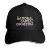National Capital Orchestra Nco 2023 Logo Plain Baseball Cap Quick Dry Performance Cotton Twill Breathable Contrast Two Tone Brim