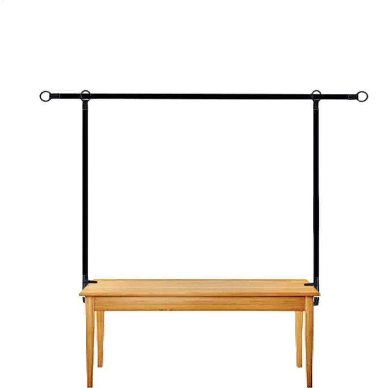 Over The Table Rod Stand Adjustable Length Suitable For Multi Table Size Metal Balloon Flower Arch Stand Decoration for Weddings
