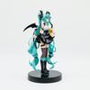 19cm Anime Little Devil Hatsune Miku Action Figure Little Raccoon Dark Angel PVC Collection Model Animation Peripheral Ornaments