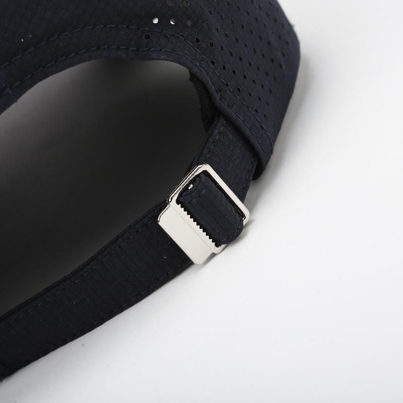 New Minimalist and Stylish Perforated Baseball Cap: Perfect for Outdoor Leisure, Sun Protection and a Versatile, Unique Look; Unisex Style