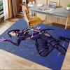 Purple Fantasy Warrior Carpet For Playroom Bedroom Living Room Sofa Home Decorkids Game Area Rug Nonslip Floor Mat