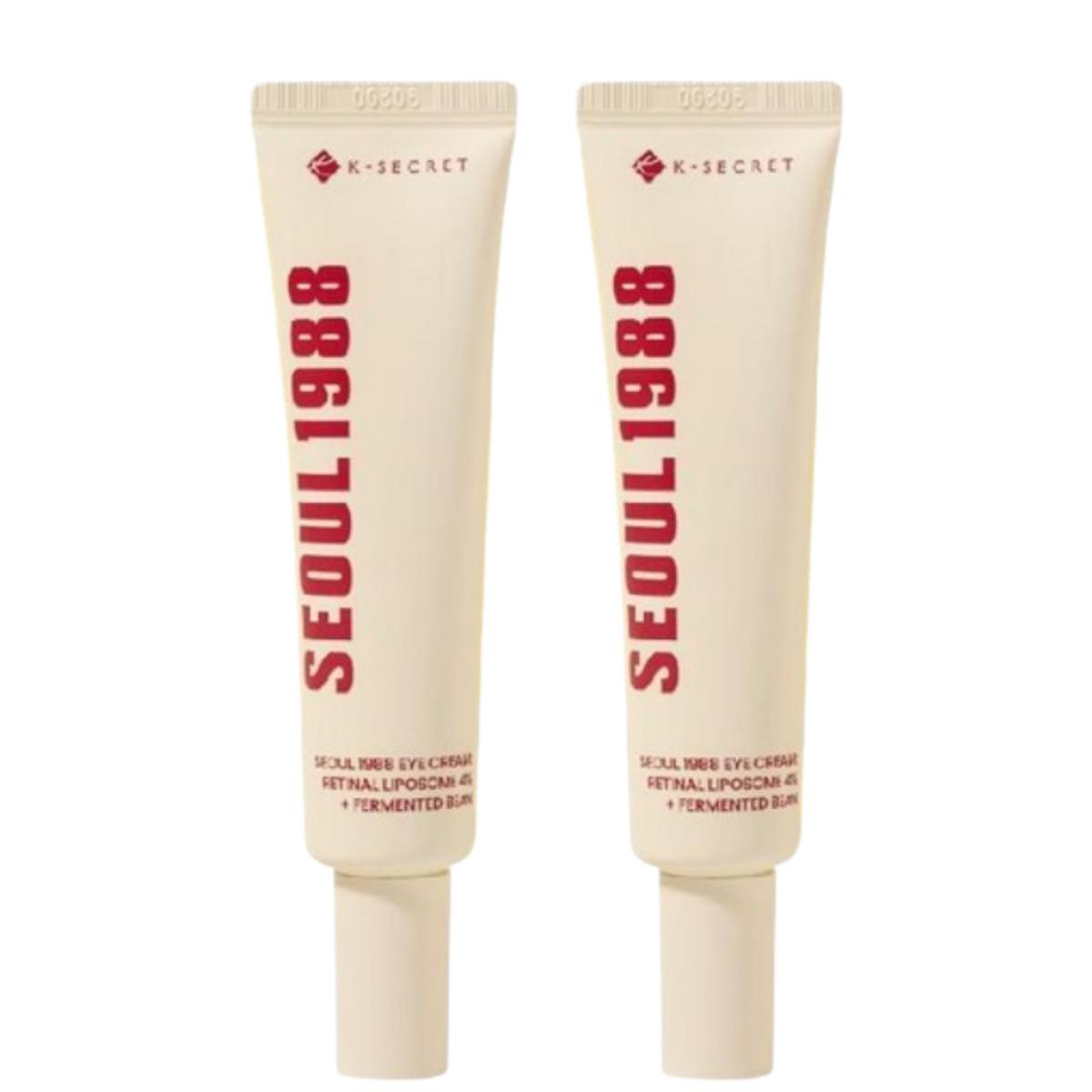 

[KSECRET] SEOUL 1988 Eye Cream : Retinal Liposome 4% + Fermented Bean 30ml 30ml X 2PCS