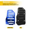 Blue Universal Non-Slip Automatic Gas Brake Foot Pedal Pad Cover Car Accessories