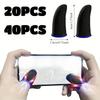 40pc Gaming Finger Cover Game Controller Suitable For PUBG LOL Anti Sweat Scratch Touch Screen Game Finger Thumb Cover Glove 5