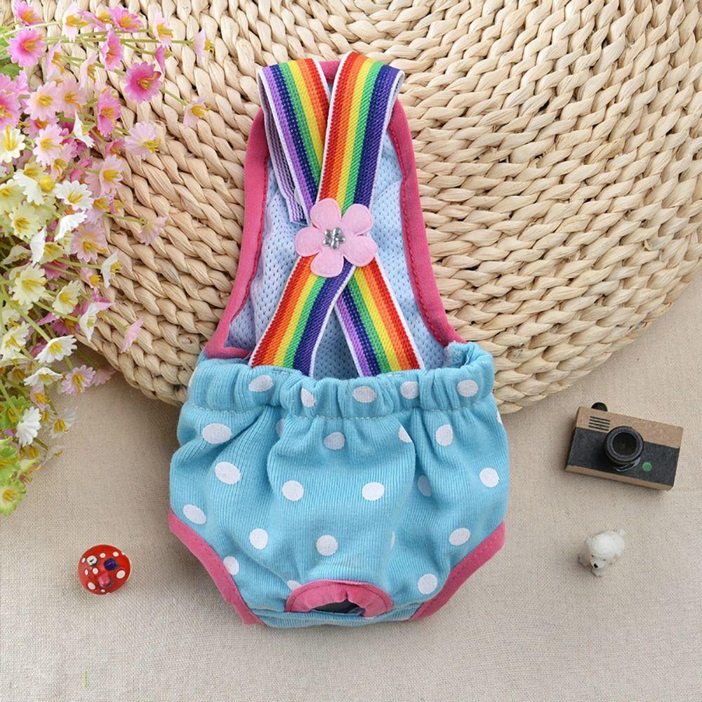 XS~XL Dog Physiological Pants Polyester Dog Menstrual Pants Breathable Puppy Underwear Briefs  Dog