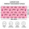Mauspad Drucken Laptop Erweitertes Schutzpad HD Computerspiel Mauspads Cartoon K-Kirby Zubehör Tastatur XXL Schreibtischunterlage