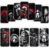 Spartan Warrior Transparent Phone Case for LG K22 K30 K40 K40S K41 K42 K50 K50S K51 K51S K52 K61 K62 K71 K92 Q61