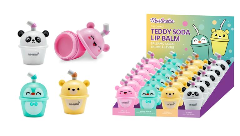 Balsam Lippenstift für Kinder Fruchtcocktail Lip Balm Martinelia 2,8g
