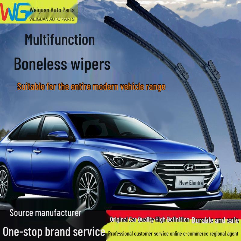 Hyundai Elantra HD Silent U-Hook Universal Car Wiper