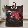 MADNESS COMBAT Warm Soft Blankets Decorative Plush Throw Blanket Fashion Couch Chair Flannel Bedspread Sofa Bed Cover