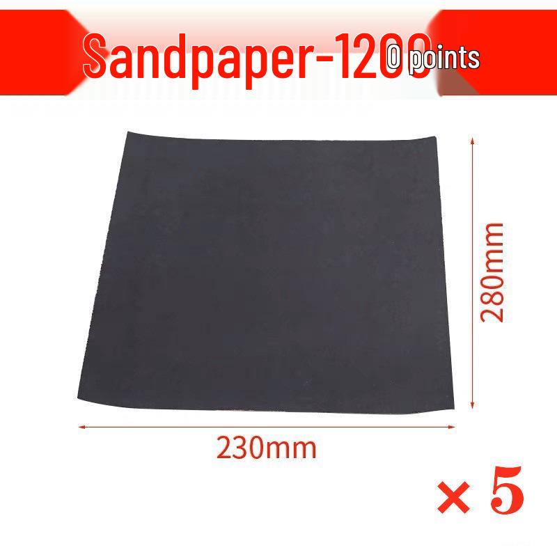 Philips 2000 Grit Wear-Resistant Sandpaper for Wet Sanding Walls, Wood, Metal