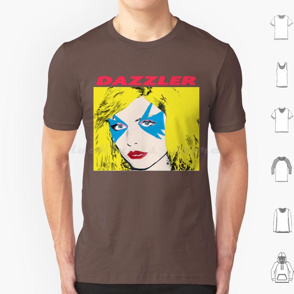 Dazzler T Shirt Big Size 100 Cotton Superhero Pop Star Star Album Cover Mash Up Pulp2pixel Mutant Dazzler X Men 1980 S