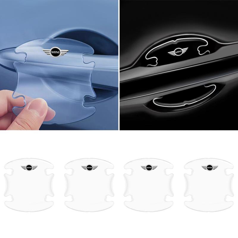 Premium Automotive Door Handle Guards Fit For BMW MINI JCW CLUBMAN COUNTRYMAN CLUBVAN VAN Vision Urbanaut COUPE-Anti-Yellowing Clear Protection Film