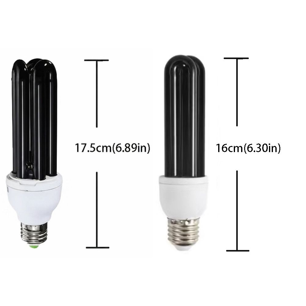 Violet Light Purple Light UV Light Bulb AC220V Black 220V Black Light CFL Bulb Low Energy Pest Killing Light Farm