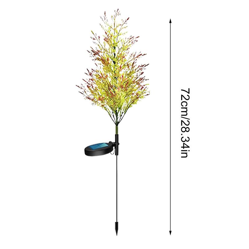 Christmas Tree Pathway Solar Lights Solar Christmas Tree Stake Lights Garden Decor 2x Solar Christmas Tree Solar Christmas Tree