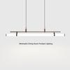 Minimalist Dining Room Pendant Lights Designer Art Creative Leather Long Strip Hotel Front Desk Dining Room Study Room Lights