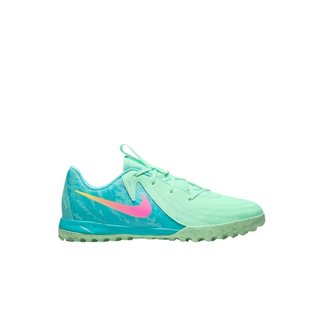 (jr) Nike Phantom Gx 2 Academy Lv8 Tf Green Glow Black