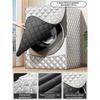 Dustproof Design Washer Protector Cover Waterproof Material Front Load Washer Cover  Balcony Use