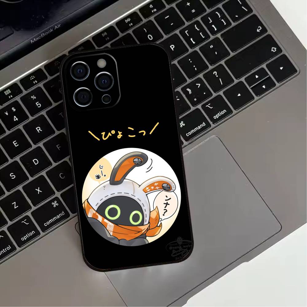 Zenless Z-Zone Zero Bangboo Phone Case For iPhone 17,16,15,14,13,12,11 Plus,Pro Max,XS,Soft Silicone Black Cover