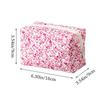 Trendy Floral Print Makeup Bag Multi-functional Large Capacity Toiletry Bag Portable Makeup Pouch Women