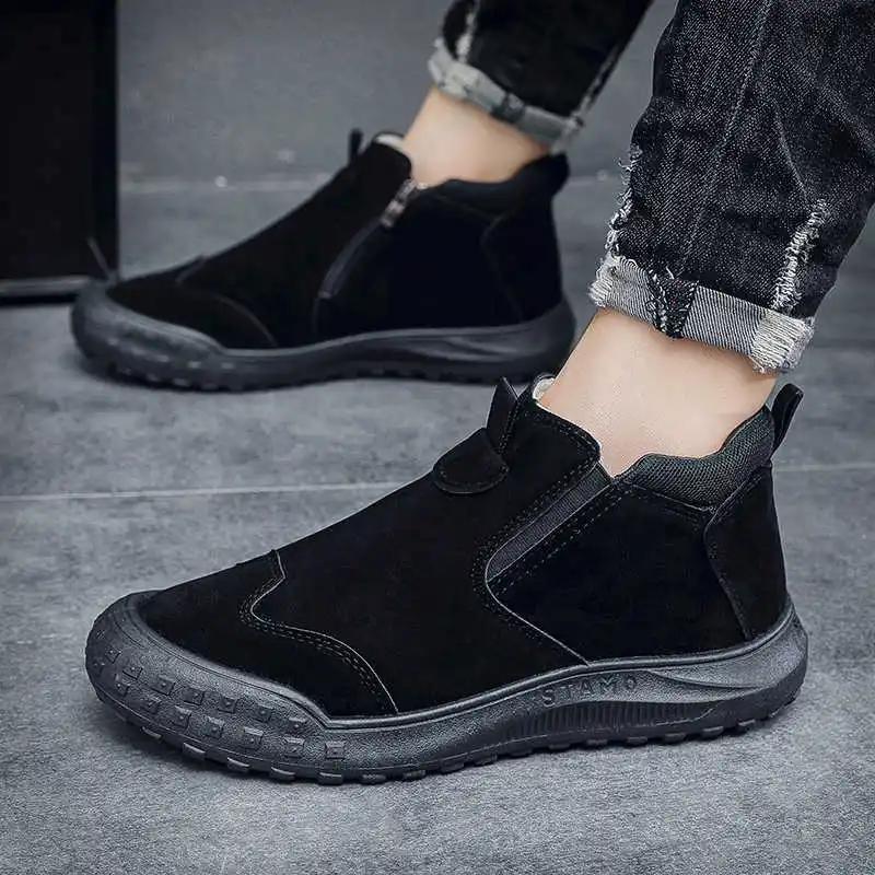 Mocassin Non-slip Sole Purple Boots Ladies Ankle Boots Women's Boot Shoes For Gym Sneakers Sport Famous Advanced Sport