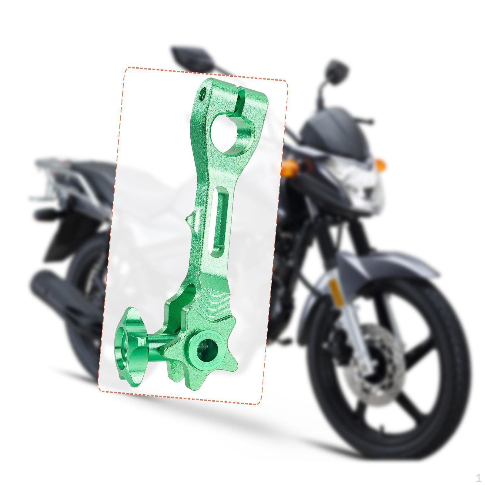 Motorcycle Brake Arm Lever Aluminum Alloy Easy Installation Impact Protection Stylish Universal Green
