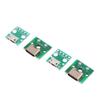 10Pcs Micro Usb Jack Android Type-C Female Connector Jack Charging Port Usb Socket Ph2.0 Screw Fixing Plate